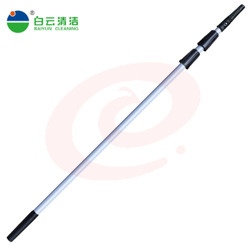 白云清洁（baiyun cleaning）AF05007 铝合金伸缩杆 玻璃清洁配件杆 三节3.6米