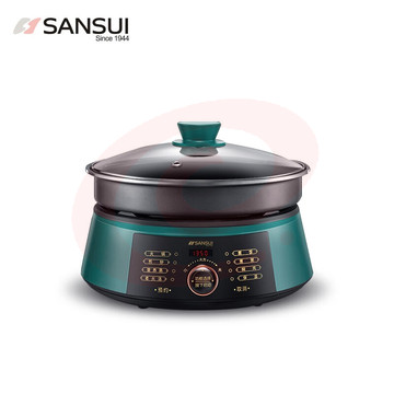 山水（SANSUI） 微电脑电火锅SHG-3019 复古绿