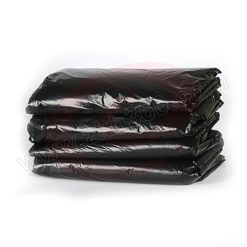 垃圾袋 厚度4丝 100×110cm 黑色 120L 50个/包