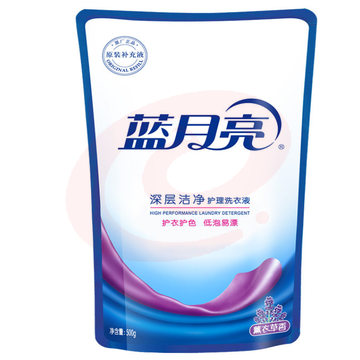 蓝月亮 薰衣草洁净洗衣液袋装 500g