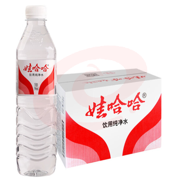 waha纯净水596ml*24瓶  单位：箱