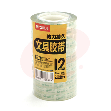 晨光(M&G) AJD97370 8mm*30y 12卷/筒 文具胶带(单位：筒)