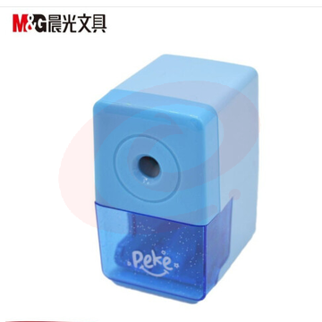 晨光(M&amp;amp;amp;G)文具方款半自动省力 铅笔卷笔刀转笔刀 单个装颜色随机APS95672