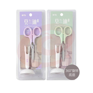 晨光ASSN2299 清新莫兰迪色系手工剪纸刀 站立式 单把装 颜色随机.