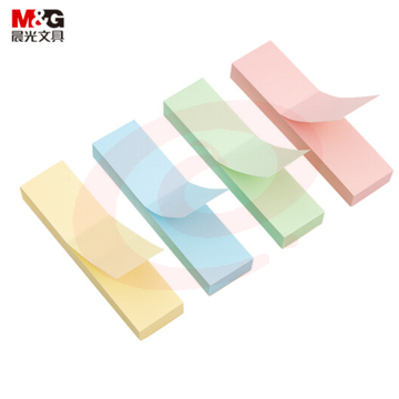 晨光(M&amp;amp;amp;G) 文具4800张4色便利贴小条 76*19mm便签纸标签贴计划本留言贴 优选系列优事贴 12包/盒