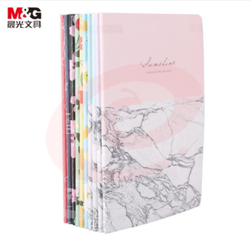 晨光(M&G)文具A5/38张缝线本 记事本笔记本子 可爱风学生软抄本 小清新系列日记本 10本装HAPY0167