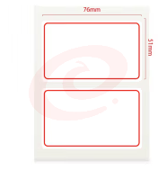 晨光YT-01自粘性标签76*51mm2枚/张,10张/包(包).. SKU：YDKJ35300
