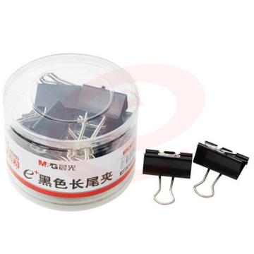 晨光 ABS92733 长尾夹 41mm 黑色  24枚/筒