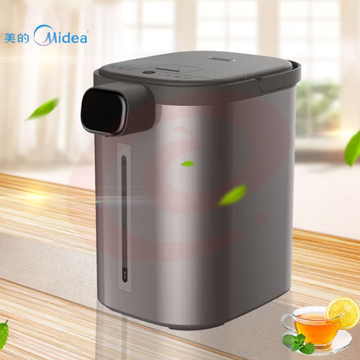 美的(Midea)电热水瓶5L家用电热水壶一键除氯多段温控双层防烫食品级304不锈钢开水壶烧水壶