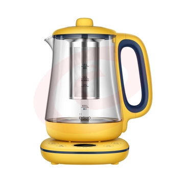 美的(Midea)MK-YS15C207  养生壶电水壶  1.5L多功能  煮茶壶煎药壶  加厚玻璃  分体式  全自动防干烧  TJHX04281647121776