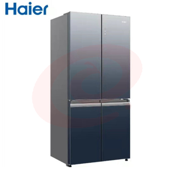 海尔（haier）冰箱双开十字对开门薄家用555升全空间保鲜+三系统全变温+EPP净杀菌电冰箱 BCD-555WSCEU1 SKU：YDKJ35584