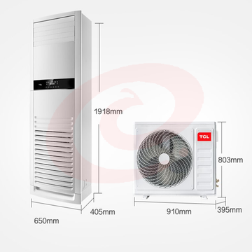 TCL空调 5匹柜机 二级能效级 智柔风不着凉客厅 立柜式空调 KFR-120LW/AP1a+B2S SKU：YDKJ35868