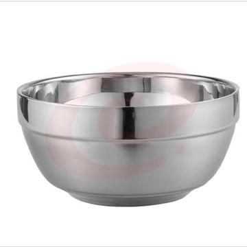 不锈钢碗 米饭碗 隔热碗汤面碗 直径18cm