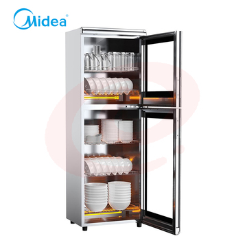 美的（Midea）智能杀菌消毒柜 147L大容量 家用商用公用 企业餐厅会议室办公室专用 ZTP-LG200 企业采购 SKU：YDKJ36389