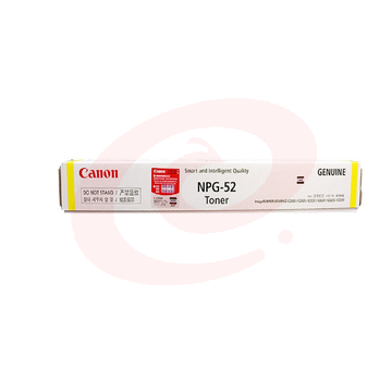 佳能复印墨粉(NPG-52 TONER Y)黄色/1.9万页