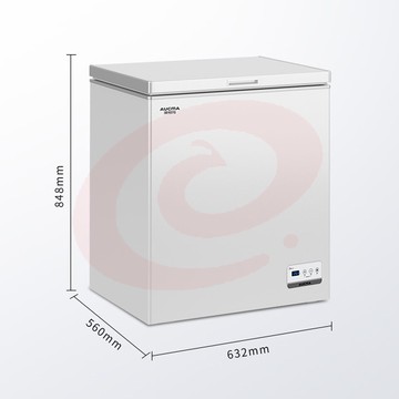 澳柯玛（AUCMA）143升智能家用商用单箱变温小冰柜 电脑控温一级节能 智能家用母乳小冰箱 BC/BD-143DNE升级版