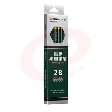 齐心 MP2010 高级绘图铅笔 2B 12支每SET(单位：支)