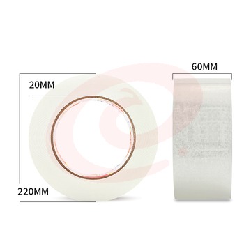 得力30334封箱胶带60mm*150y*45um(卷)(普透)