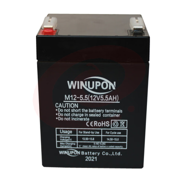 WINUPON炜业通SW蓄电池M12-5.5AH  音响9消防12V1.3AH 4.5AH 7.5AH 14AH 24AH 38 M12-5.5AH SKU：YDKJ37045