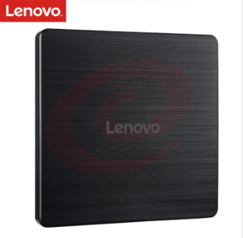 联想(Lenovo) 刻录光驱 GP70N 黑色 8倍速 USB2.0 外置光驱 外置DVD刻录机 移动光驱 SKU：YDKJ37090