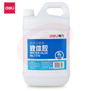 得力（deli）7310 液体胶 （10桶起售，偏远区域下单前请电话咨询）