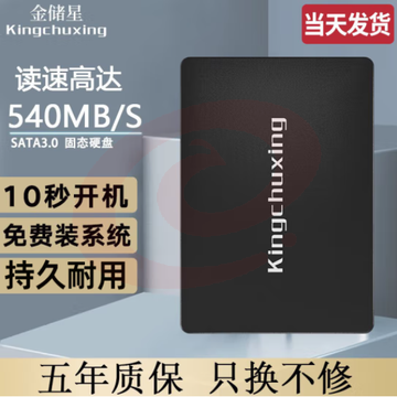 金储星（Kingchuxing） SSD固态硬盘 台式机笔记本电脑固态硬盘SATA3.0高速读写硬盘 256GB（官配）