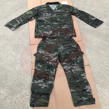 迷彩服套装男女学生训练服户外拓展服透气耐磨集训军训迷彩服