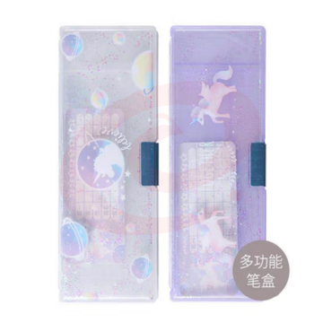 晨光（M&G） ASB902B8 笔盒    文具笔盒    独角兽系列笔盒    多功能笔盒    可爱卡通笔盒   （混色）单个装