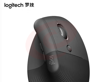 罗技(Logitech)Lift人体工学鼠标 垂直鼠标 小手鼠标 无线蓝牙鼠标 带Logi Bolt接收器 黑色 