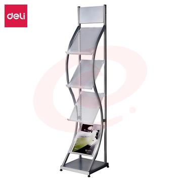 得力9309报纸架精致型(灰)(只)