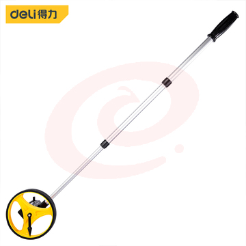 得力工具DL330061机械轮式测距仪150mm(黄)(台)