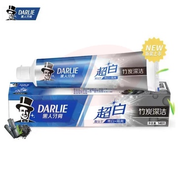 好来140g超白竹炭深洁牙膏