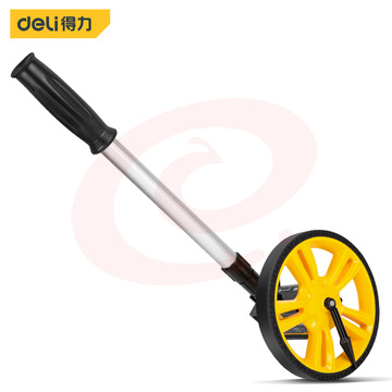 得力工具DL330060机械轮式测距仪150mm无布包(黄)(台)