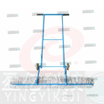 益美得 FW-2138 手推式墩布车工厂车间库车站保洁拖地除尘超大棉线清洁尘推 1.2米尘推车