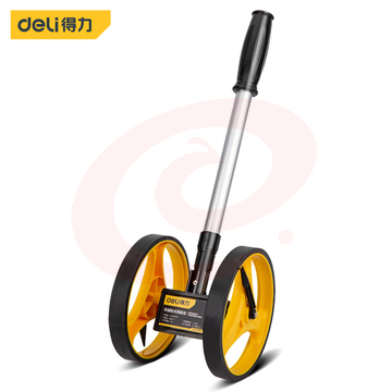 得力工具DL330062机械轮式测距仪150mm双轮(黄)(台)