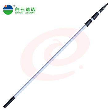 白云清洁（baiyun cleaning）AF05009 铝合金伸缩杆 玻璃清洁配件杆 三节4.5米