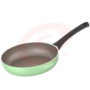 爱仕达（ASD）煎锅麦饭石色不粘煎蛋锅牛排锅轻油少烟平底锅 明火适用 JL24G2TG-BG 24cm