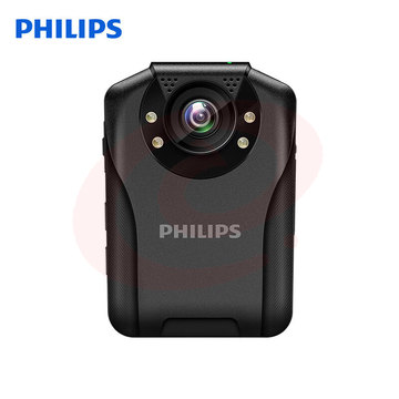 飞利浦（PHILIPS）VTR8201 便捷音视频记录仪 1296P高清夜视现场佩戴摄像装置128G