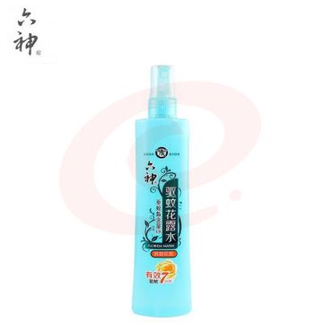 六神 花露水清新花香花露水180ml驱蚊亲肤清凉舒爽 花露水