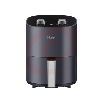 海尔（haier）空气炸锅 3L大容量家用煎炸锅 无油低脂不粘大功率空气烤箱多功能薯条机电炸锅 灰色HA-JL30D