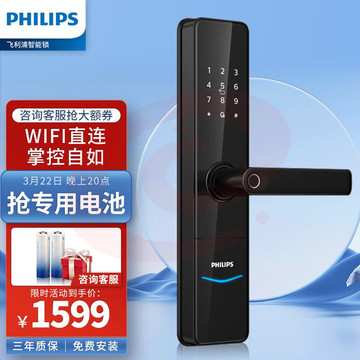 飞利浦（PHILIPS）飞利浦（PHILIPS） DDL603E智能锁家用指纹密码锁直连智控电子锁 603E全版