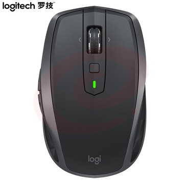 罗技（Logitech）MX Anywhere 2S 鼠标 无线蓝牙鼠标 办公鼠标 右手鼠标 优联 儒雅黑 自营 带无线2.4G接收器