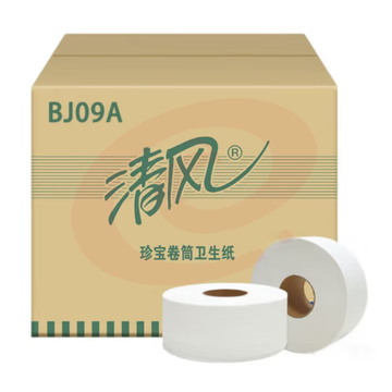 清风1层平纹500米 珍宝卷纸