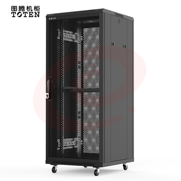 图腾(TOTEN)G3.6627 网络机柜  服务器机柜 前后网孔门 19英寸1.4米机柜