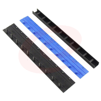 打孔机 装订夹条单支装 胶条颜色随机 通用十孔装订夹条  10mm   DBJ202312061552230