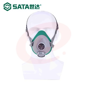 世达(SATA)硅胶防尘毒面罩(单盒)FH0601  防工业粉尘花粉雾霾劳保防护口罩 1个