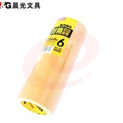 晨光(M&G) AJD97344 米黄色封箱胶带 48mm*100y 6卷/筒
