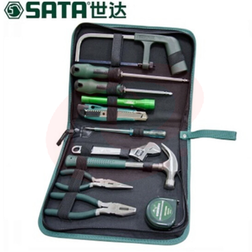 世达(SATA)11件基本组套/家用五金工具 基本组套 电工综合组套11件套装06003 DBJ202306301522171