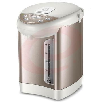 苏泊尔(SUPOR)SW-50T60A 电热水瓶 电热水壶烧水壶 5L容量 多段温控电水壶 双层防烫 304不锈钢开水壶