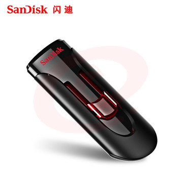 闪迪(SanDisk)16GB USB3.0 U盘 CZ600酷悠 黑色 USB3.0 SDCZ600-016G-Z35